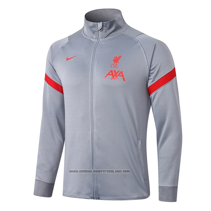 Jaqueta Liverpool 2020-2021 Cinza
